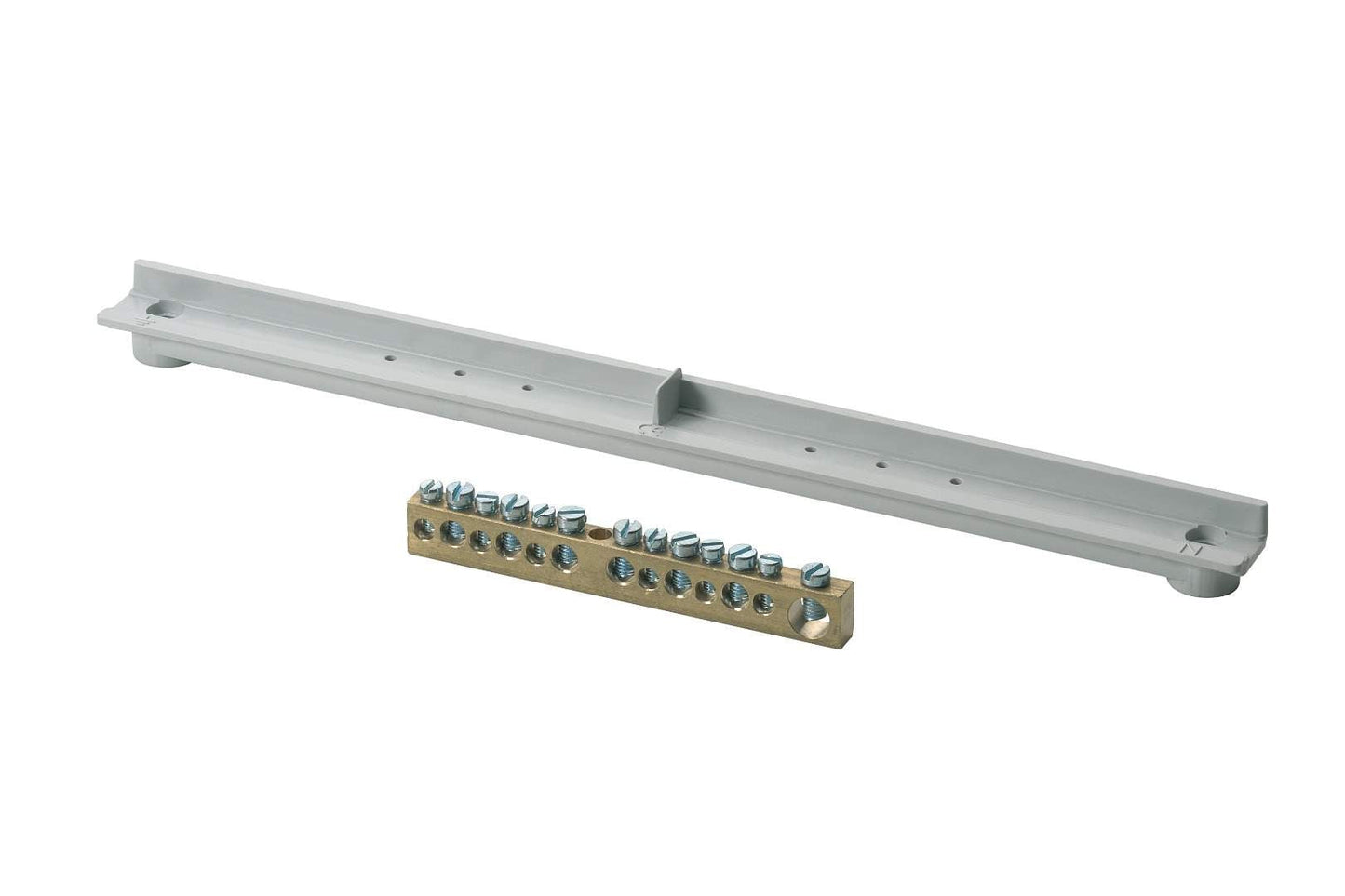 Debrico, magasin de matériaux de construction sur Bruxelles, BORNIER TERRE POUR COFFRET CANALI 8 MODULES,