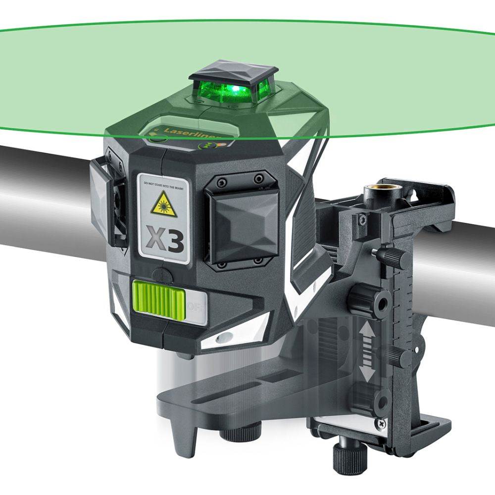 LASER TRIDIMENSIONNEL - X3-LASER PRO (CROSSGRIP PLUS;L-BOXX, 2., Debrico, magasin de matériaux de construction sur Bruxelles