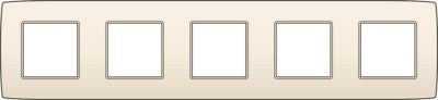 PLAQUE QUINT. 71MM CREME