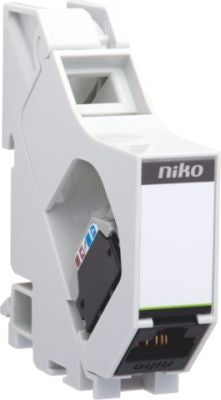 Debrico, magasin de matériaux de construction sur Bruxelles,MODULE CONNECTEUR RAIL RJ45 UTP CAT6 DIN, 