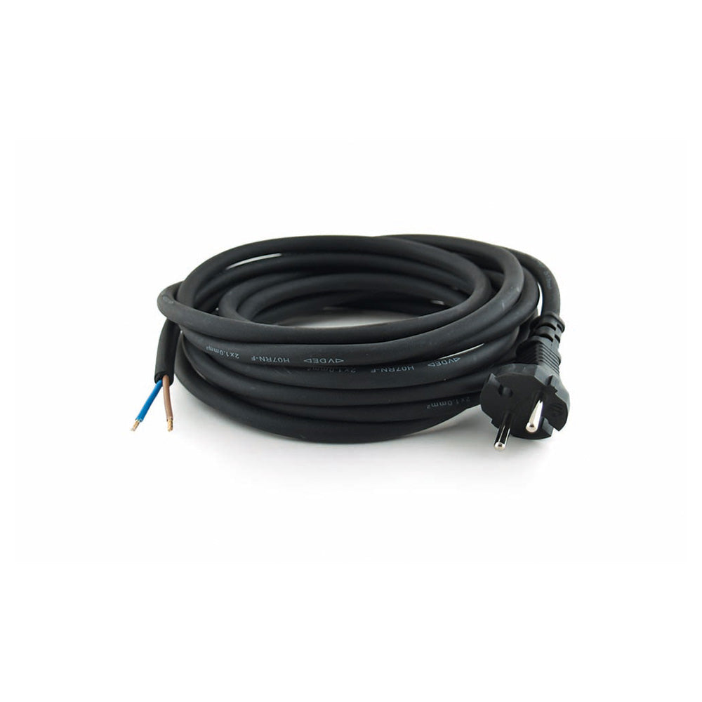 CORDON DE RACCORDEMENT MACHINE NEOPRENE  - 5 M - H07RN-F/2 x 1,5 MM2, Debrico, magasin de matériaux de construction sur Bruxelles