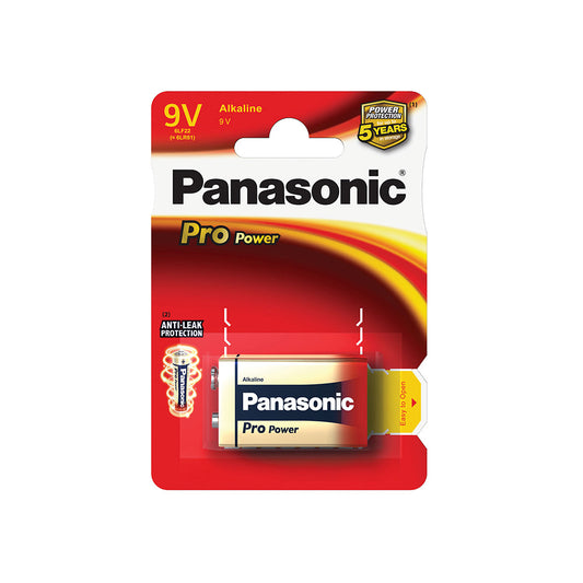 PILE PANASONIC "PRO POWER"- TYPE 9V