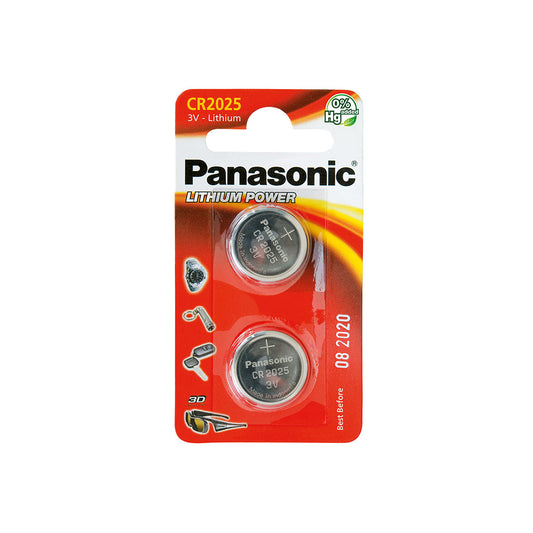 PILE PANASONIC "LITHIUM POWER" PILES BOUTON - TYPE CR-2032