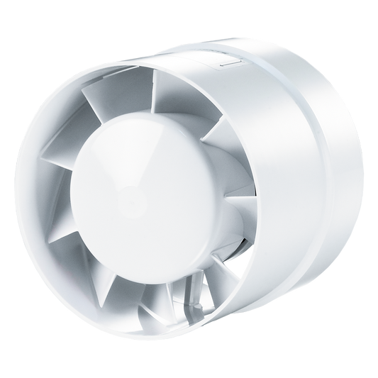VENTS VENTILATEUR TUBULAIRE DIA: 125MM BLANC