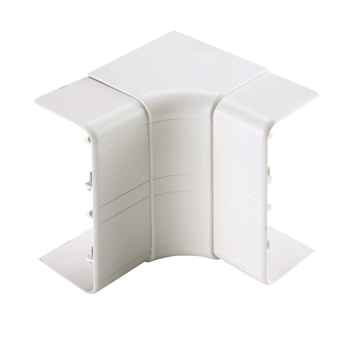 COUDE ANGLE INTERIEUR KUADRA POUR GOULOTTE 90X55MM